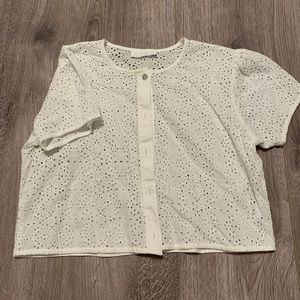 Oak+fort white blouse
